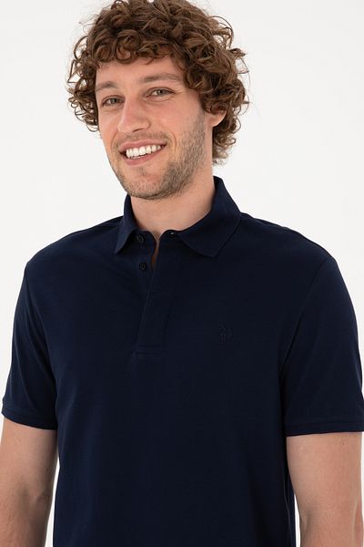 U.S. Polo Assn. Men's Navy Blue Basic T-Shirt 50306015-Vr033