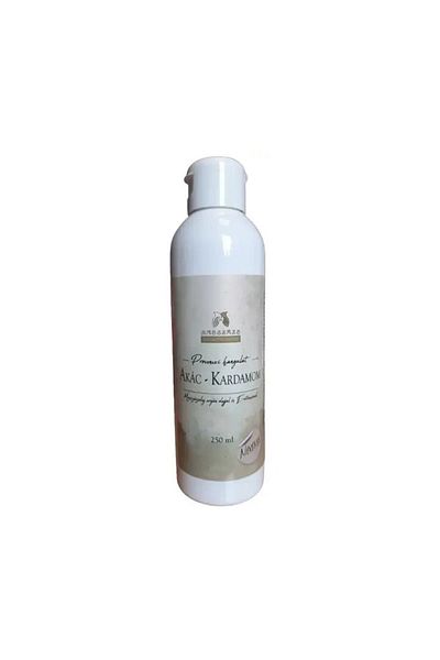 Masszazs Manufaktura Massage oil with argan and vitamin E, acacia flowers and cardamom Masszazs Manufaktura 250 ml
