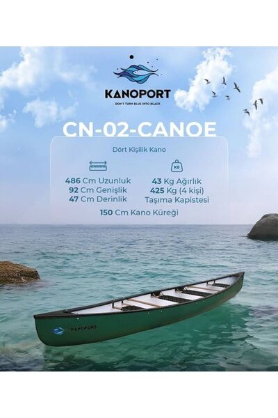 KANOPORT CANOE DÖRT KİŞİLİK KANO