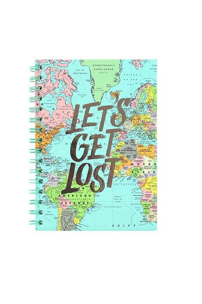 Roco Exercise Book "Let's Get Lost" A580 Sheets