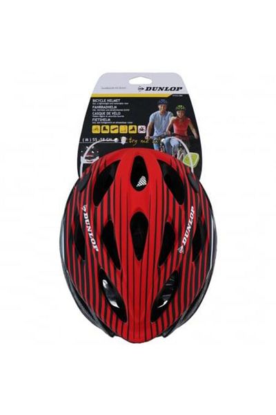 DUNLOP Casca protectie L 58-61 cm, Rosu