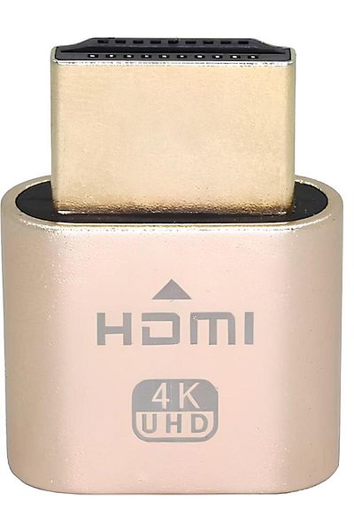 SpeedUF HDMI Dummy Virtual Display Adapter – 4K@60Hz Supported, Plug-And-Play, Display Emulator
