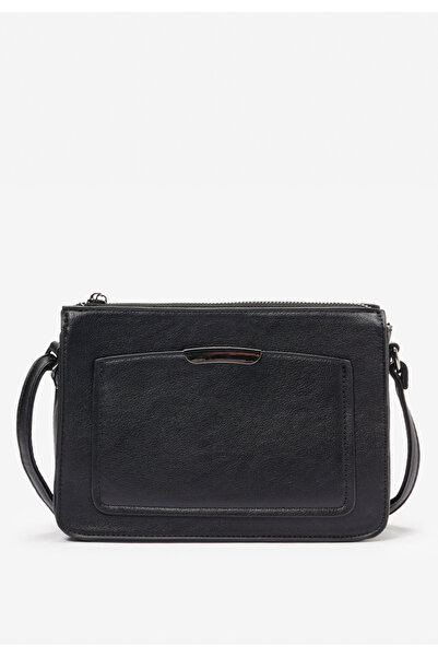 B T Shoes Τσάντα ωμου Optima Μαύρα