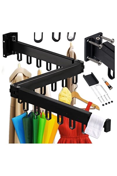 Galaxia Clothes Drying Rack, 120 cm, Extendable and Foldable