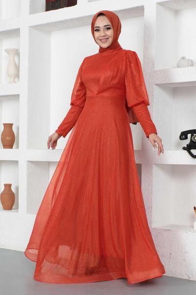 Missvalle Ασημί βραδινό φόρεμα με πλακάκι με φερμουάρ 12253