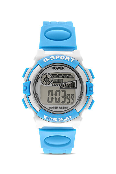 Ticarto Rwr Collection Children &Apos; S Digital Blue Silicone Wrist Watch Tc...