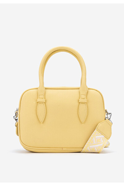 B T Shoes Žlutá rukojeť kabelky Thasea