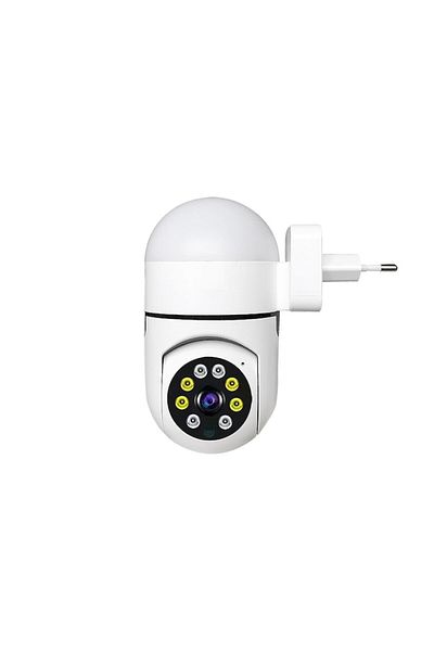 SOHO Camera Wi-Fi Interior 3MP, Plug and Play, Night Vision, Auto-Tracking, Audio Bidirectional, Alb