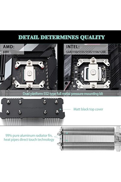 ThermalRight Assassin X120 Refined SE CPU Air Cooler (AX120 SE)