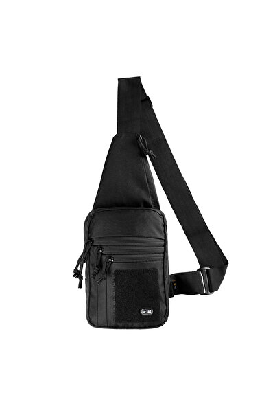 M-TAC Geanta de umar tactica Sling neagra