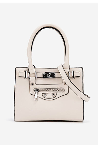 B T Shoes Béžové kabelka do ruky Fernanda