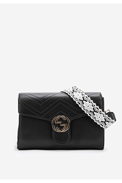 B T Shoes Τσάντα ωμου Asmia Μαύρα