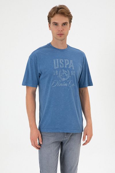 U.S. Polo Assn. Men's Indigo T-Shirt 50300228-Vr028