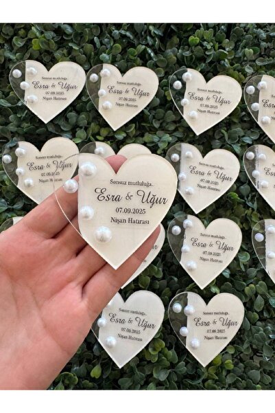 Söz,nişan, Nikah, Kına Hediyesi ,Söz Nişan Boyalı Magnet (20Adet)