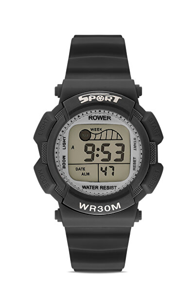 Ticarto Rwr Collection Children &Apos; S Digital Black Silicone Wrist Watch T...