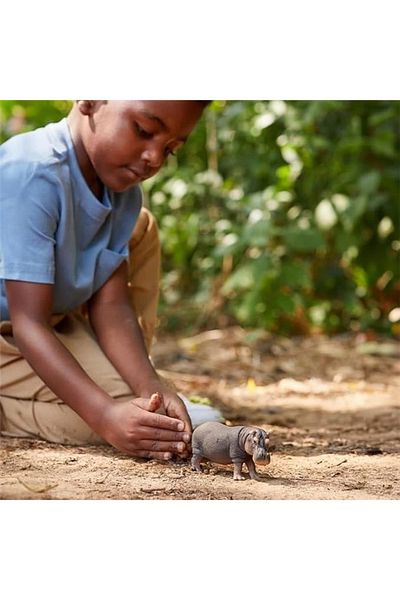 SCHLEICH لعبة فرس النهر الشكل