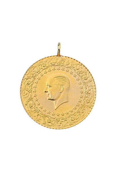 EFLİL GOLD Çeyrek Altın Eski Tarih Kulplu Darpane RISE00001