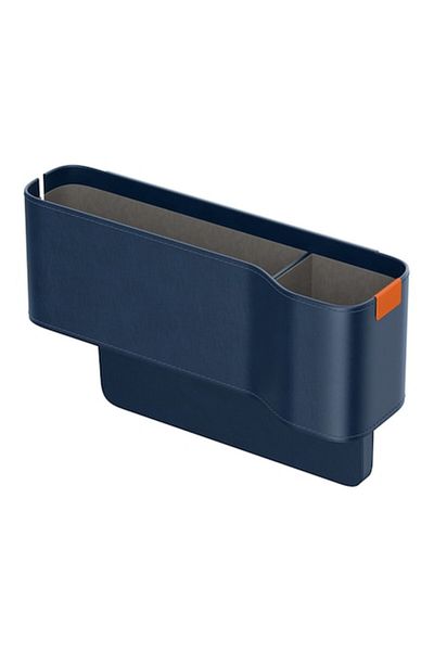 SOHO Organizator Auto OrganizeFun - PU, Bumbac, Suport Pahare, Bleumarin