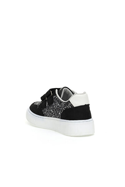 U.S. Polo Assn. Kız Çocuk Siyah Simli Sneaker Ayakkabı 50315552-VR046