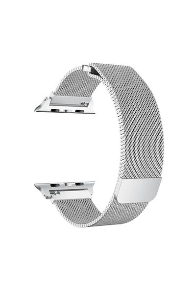 OEM Silver Stainless Steel Band for Apple Watch 1/2/3/4/5, 42/44 mm