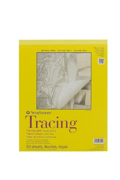 Strathmore Tracing Paper 41 gsm – Clear, 11 x 14 in, 50 Sheets