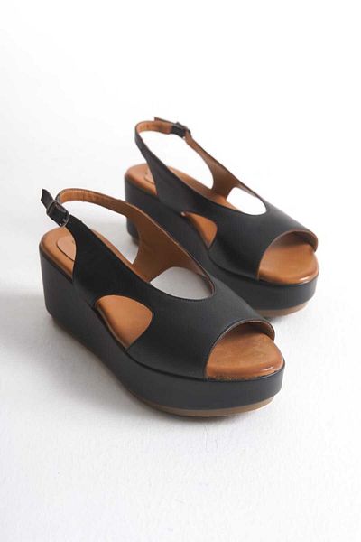 ERNİLA GENUINE LEATHER WOMEN SANDALS