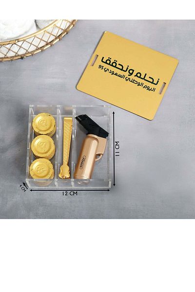 Story of candle National Day Acrylic Incense Set with Elegant Accessories