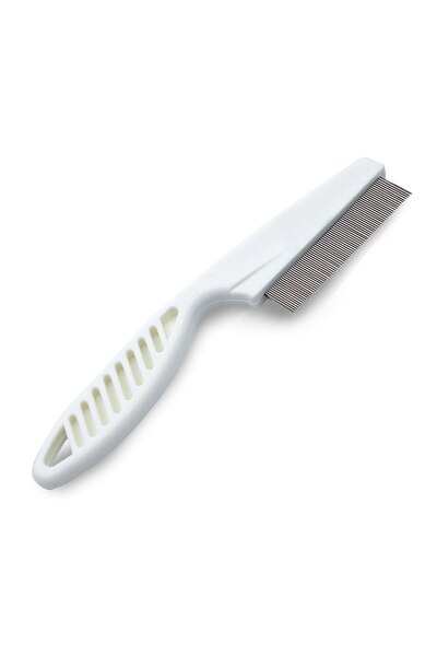 Steukens White Comb with Handle for Lice, Steukens, White