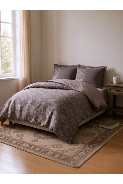 Özdilek Ranforce Baracco Mürdüm Tek Kişilik %100 Pamuk Nevresim Takımı