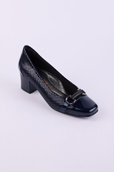 Anora Hakiki Deri Kadın Topuklu Ayakkabı 25MHT62