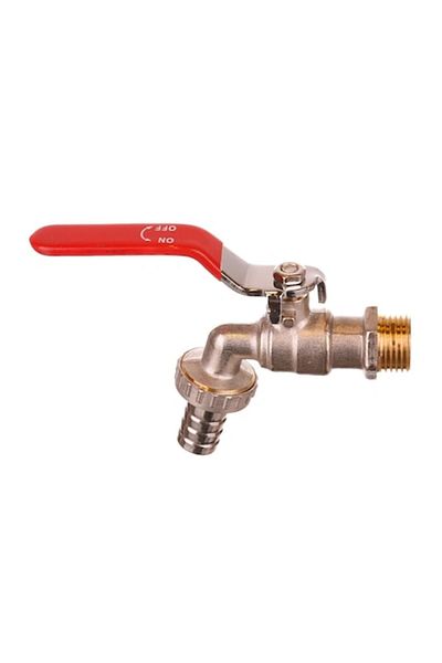 Raulconstruct Robinet dublu serviciu din alama, 1/2,