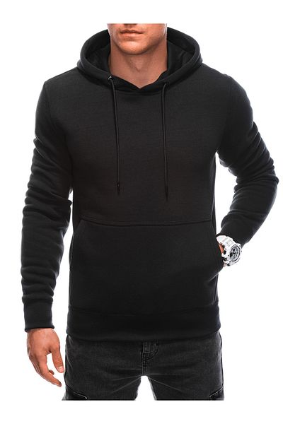 Edoti Men's hoodie EM-SSNZ-22FW-018 black