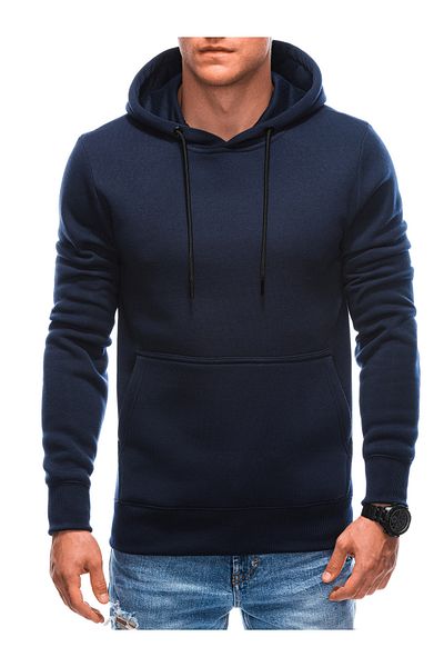Edoti Men's hoodie EM-SSNZ-22FW-018 navy