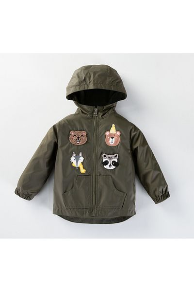 Midimod Lined Rain Wind Resistant Boys Seasonal Coat Raincoat