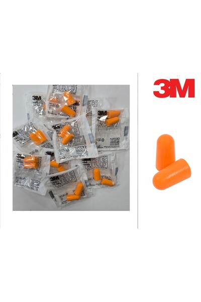 3M Orjinal 1100 Çift Çift Paketli Kulak Tıkacı 30 (Çift)