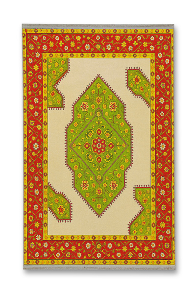 Rugs Modern Halı MOSSO Πράσινο Παραδοσιακό Θεματικό Σχέδιο Υφαντό Χαλί Μοντέρ...