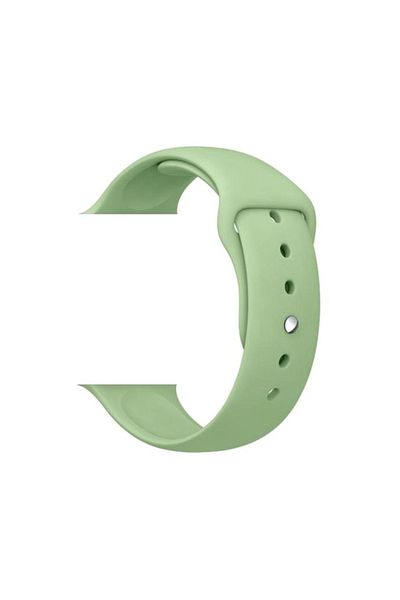 OEM Silicone Strap for Apple Watch, Pale Green, 42/44mm