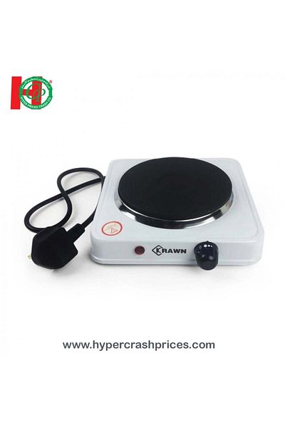 KRAWN Portable Electric Stove Stone Surface 1000W