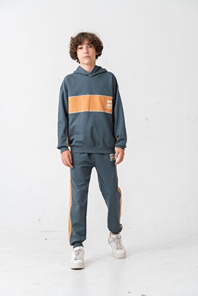 Mışıl Kids Soul Fater Great Mental Attitude Σετ φόρμας με στάμπα για αγόρια