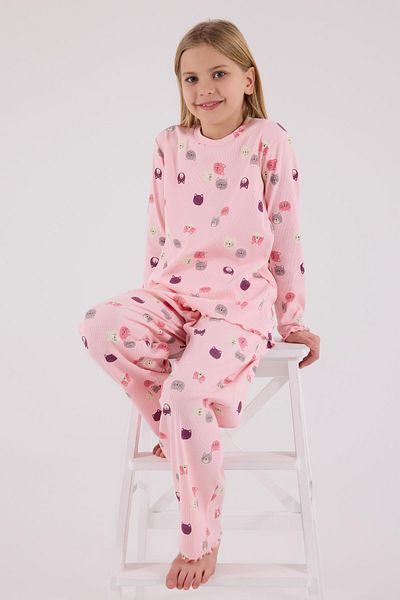Rolypoly Girl's Camisole Pajama Set, 95% Cotton 5% Elastane