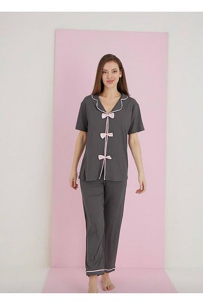 ELİTOL Pijama Set with Bow