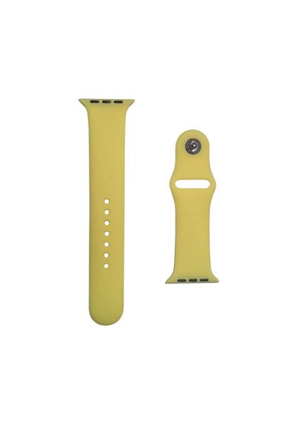 OEM Silicone Strap in Pale Yellow for Apple Watch (42/44 mm)