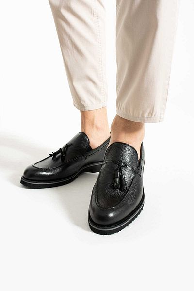 Bestello Laceless Tasseled Eva Sole Casual 331-46615 Men's Shoes