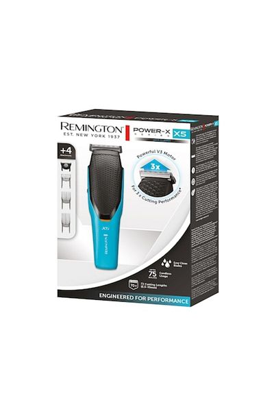 Remington HC5000 Hair Clipper, Rechargeable, 75 Min Autonomy, Blue