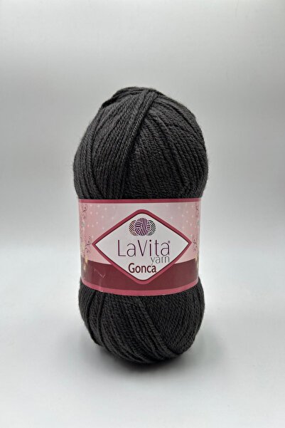 LaVita Yarn Gonca Hand Knitting Yarn 100% Acrylic 100Gr (6014 Smoked)