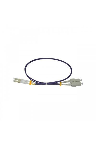 Emtex Patchcord FO SC/PC-LC/PC Emtex, MM OM4 50/125, manta LSZH 3.0mm, duplex 1m