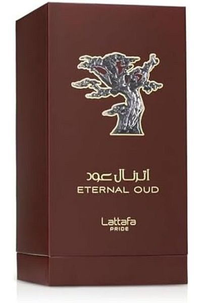 lattafa Eternal Oud Eau de Parfum 100ml 3.4oz | Grapefruit, Plum, Orchid, Sunflower, Vanilla, Amber, Oud, Be