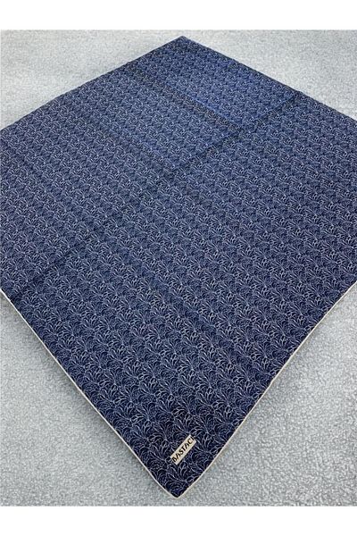 Baştacı Cotton Soft 0368 Dark Blue Scarf