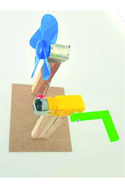 okularenkkat Hareket Enerjisi ile Dönen Motor Pervane Seti Enerji Dönüşümü Pr...