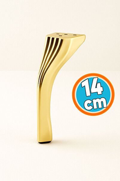 NZB Mobilya Ayağı Ayakları Ünite Baza Koltuk Kanepe Sehpa Masa Tabure 14 cm G...